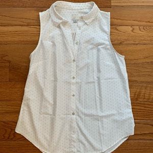 Polka Dot Button Tank